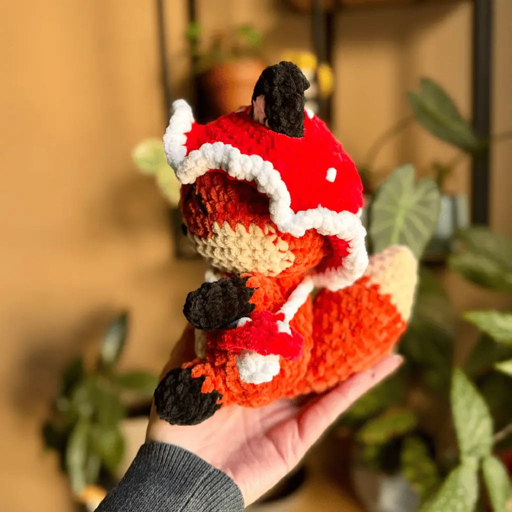 ROUKY - Peluche Renard en crochet