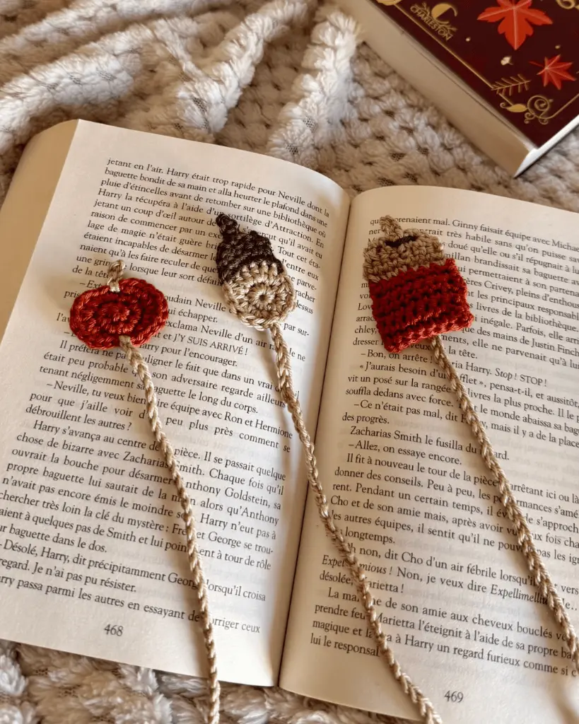 Lot de 3 marques pages Automne Haut.webp