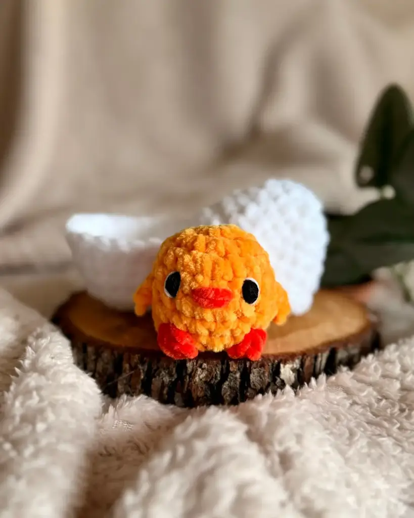 PACO - Peluche Poussin en crochet