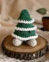 AUGUSTIN - Peluche Sapin de Noël en crochet