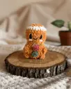 ULYSSE - Mini bonhomme en pain d'épices curry en crochet